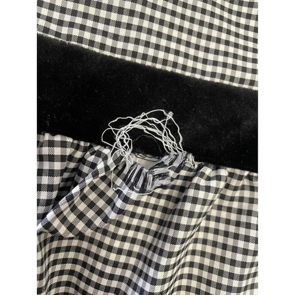 Little Bitty‎ Black And White Checkered Girls Dress Size 5